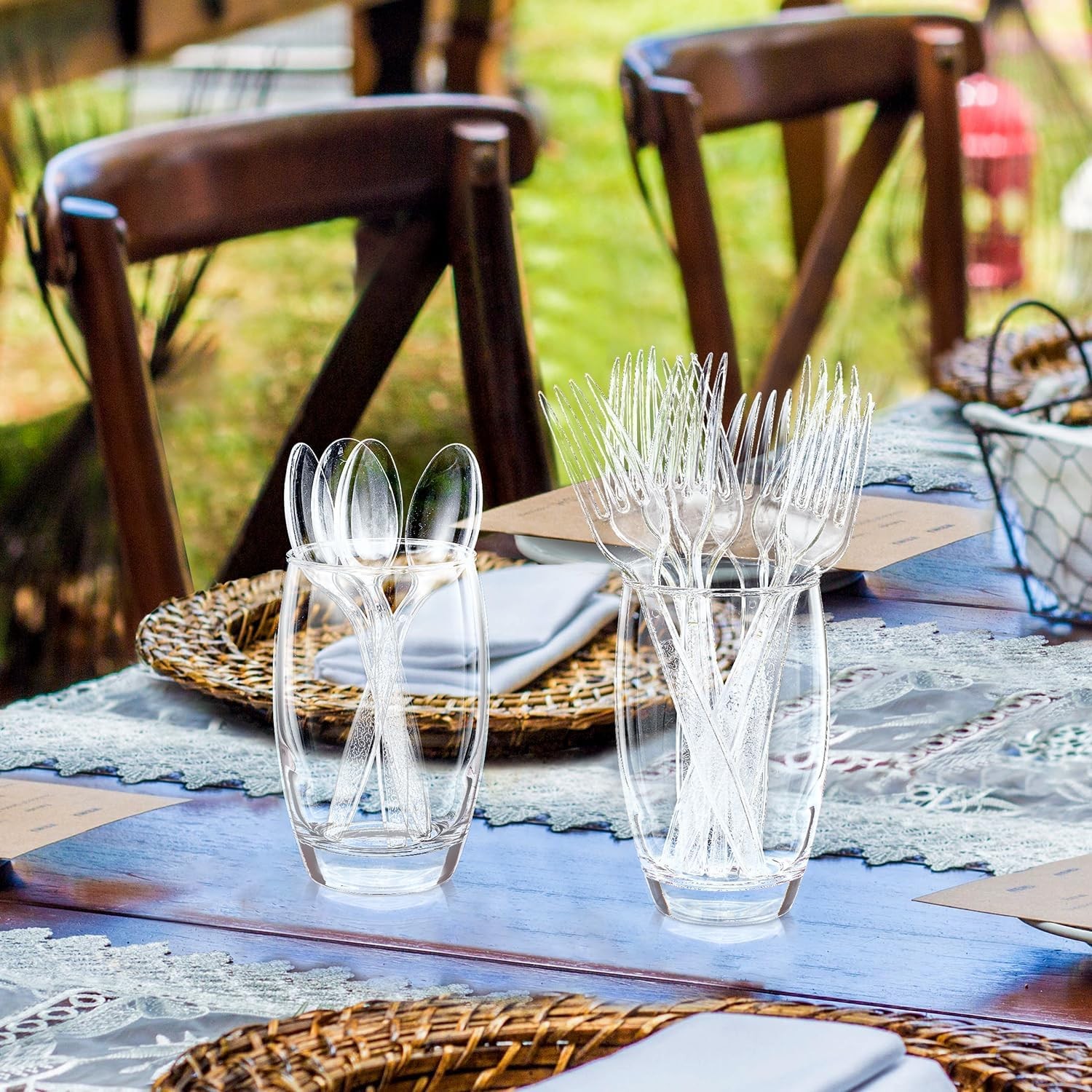 Durable Plastic Forks Set - 168 Count for All Occasions and Gatherings