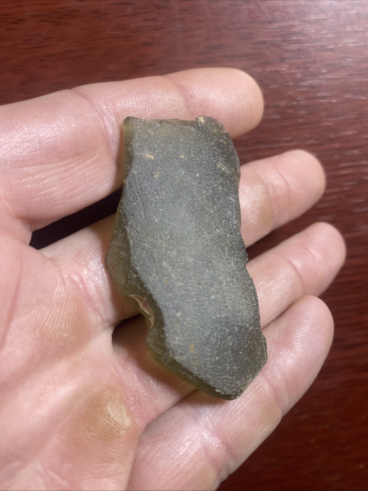 MLC s7718 Victorian Glass Arrowhead Susquehanna Valley Pa Artifact X Kunkle