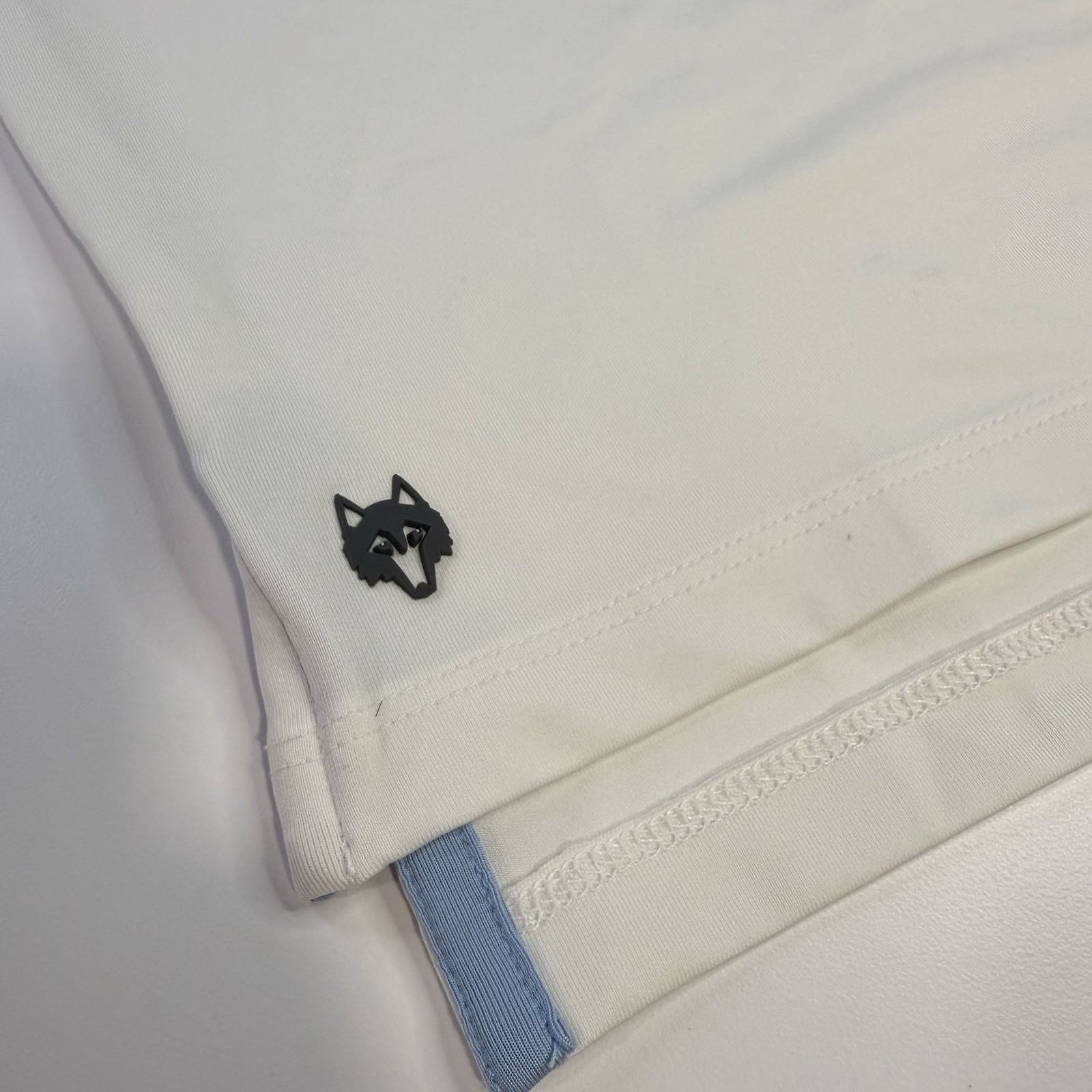 Greyson Golf Tala Polo Men's Medium Michelob Ultra Logo White Greyson Polo NWT