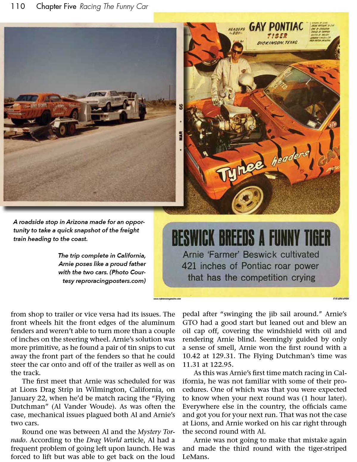 Arnie The Farmer Beswick NHRA