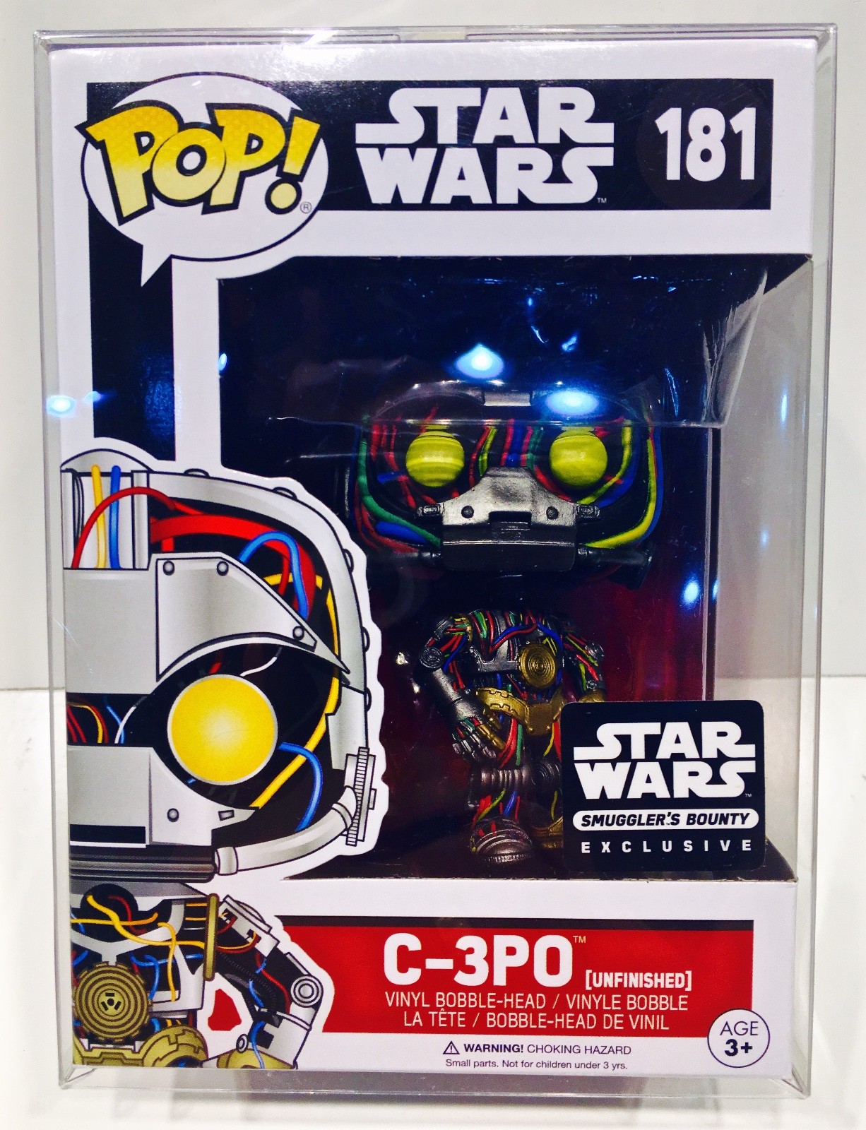 3 FUNKO POP 4" Crystal Clear Box Protectors Custom Acid Free Display Cases