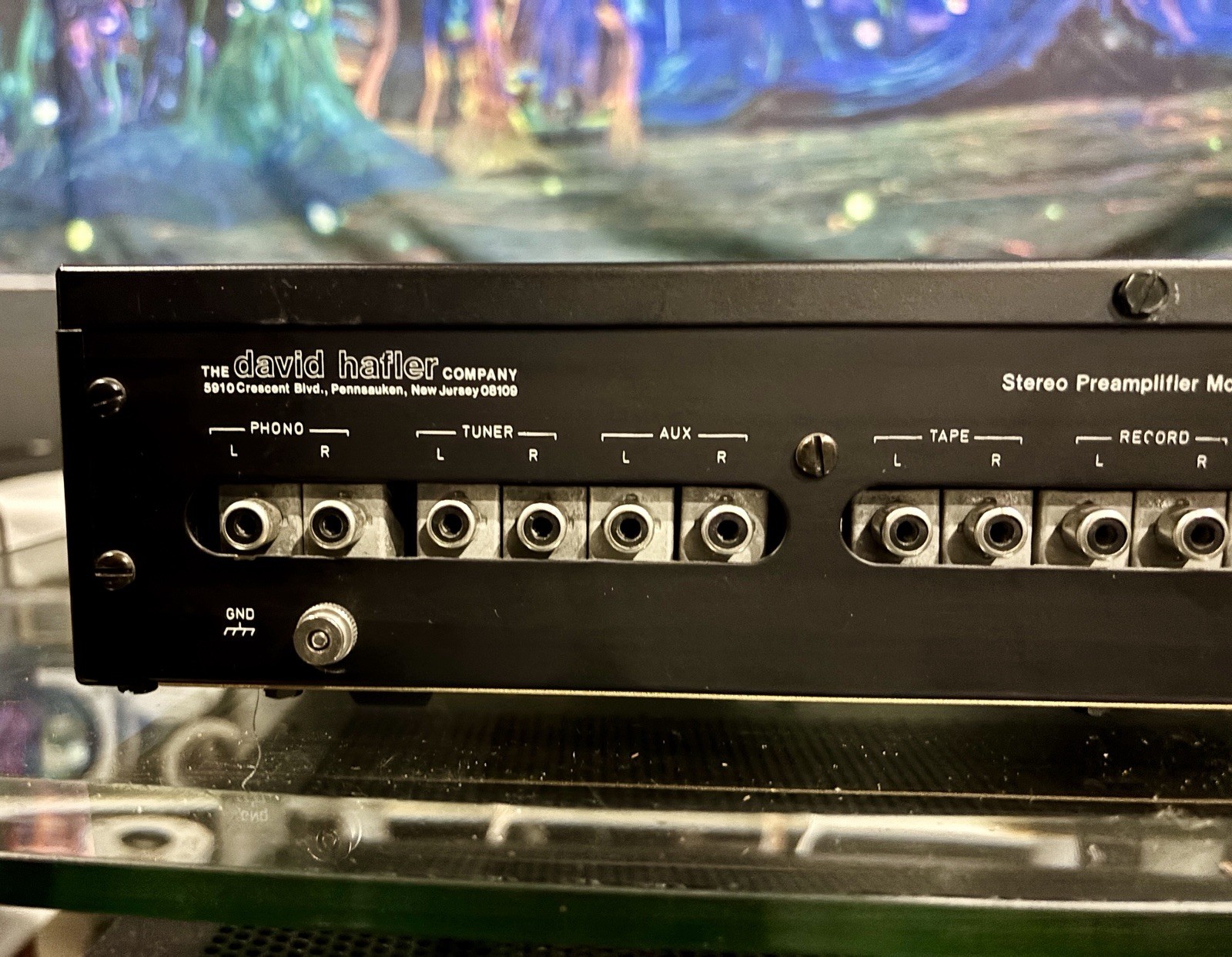 HAFLER MODEL 100 STEREO PREAMPLIFIER - Tested & Working Great