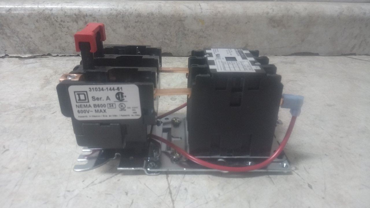 Square D 8911DPSO42V09 208-240VAC Coil Definite Purpose Magnetic Motor Starter