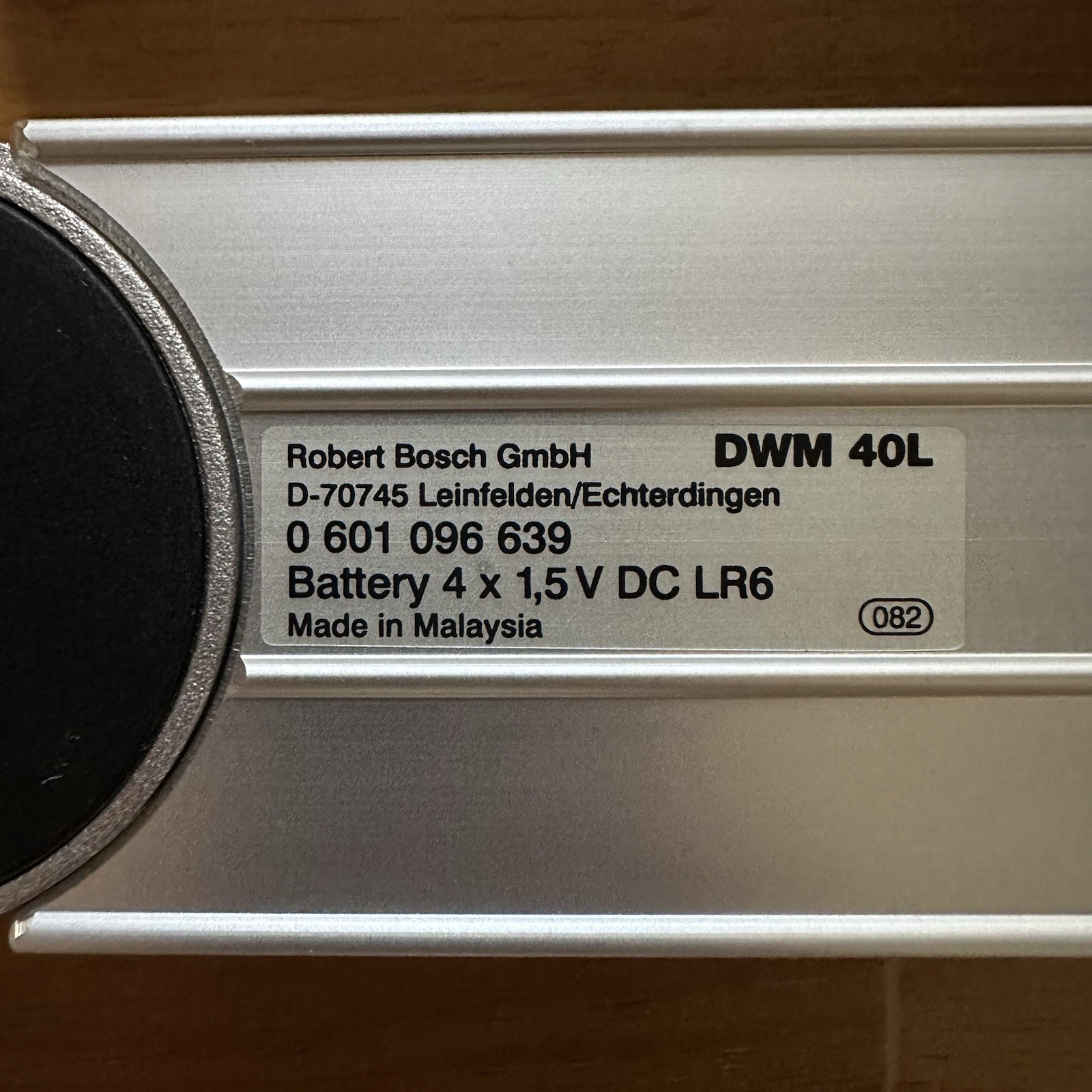 Bosh Digital Protractor Angle Finder DWM40L W/Extension Arm - NIB