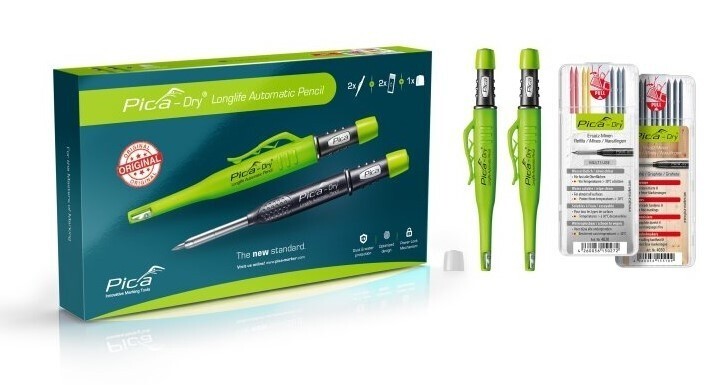 Pica 3097 Dry Auto Pencil Set w/ Refills