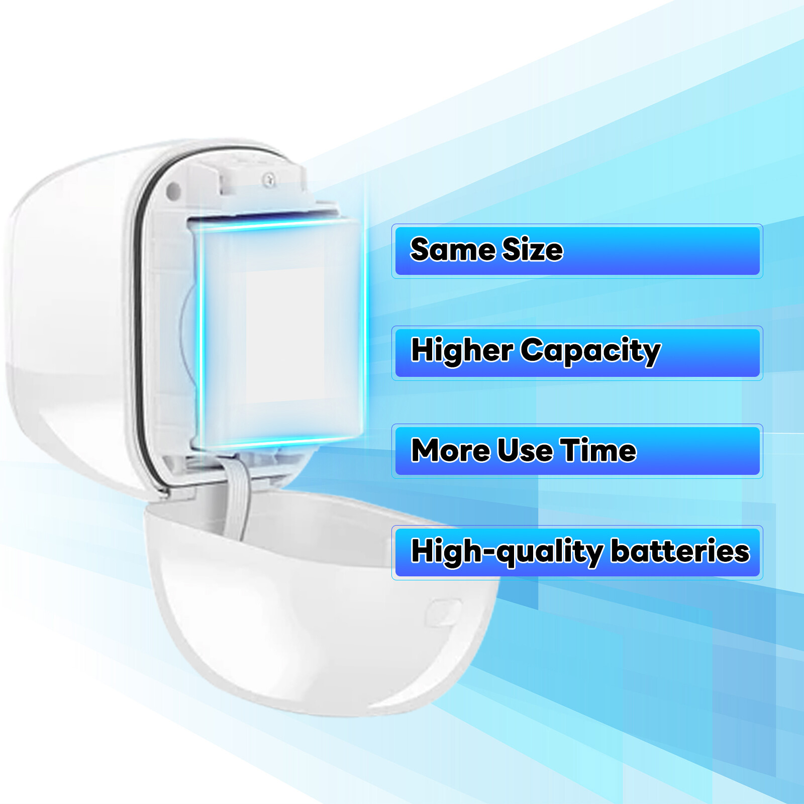 2PCS New Extra Rechargeable Battery for ARLO PRO, PRO 2, LIGHT Camera VMA4400