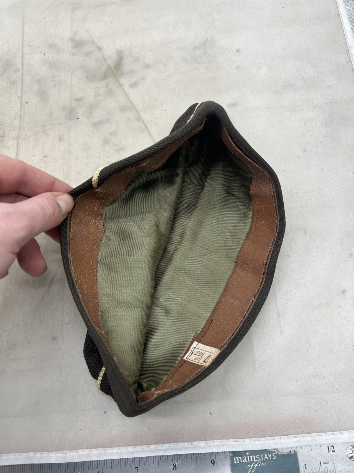 WW2 US Army Brigadier General Overseas Cap Reproduction (FF195