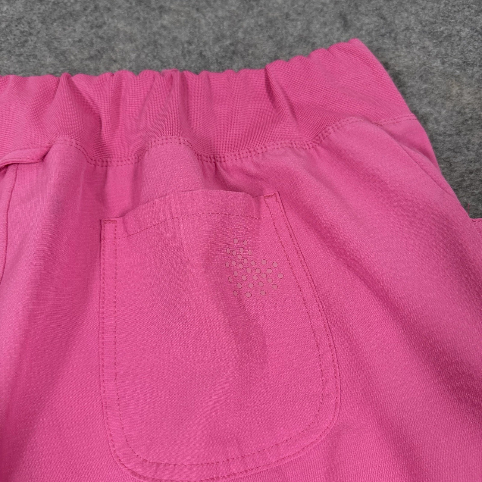 Heart Soul Scrubs Pants Women's Size Large Petite (Actual Fits W34xL29) Hot Pink