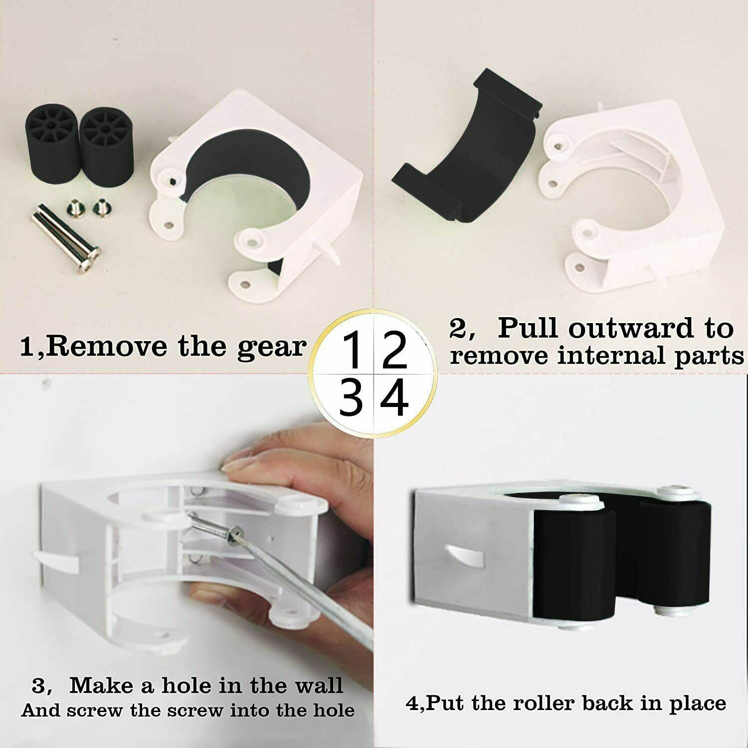 Road Mountain Bicycle Rack Storage Bike Clip Hanger Hook Space Saver Wall Mtb