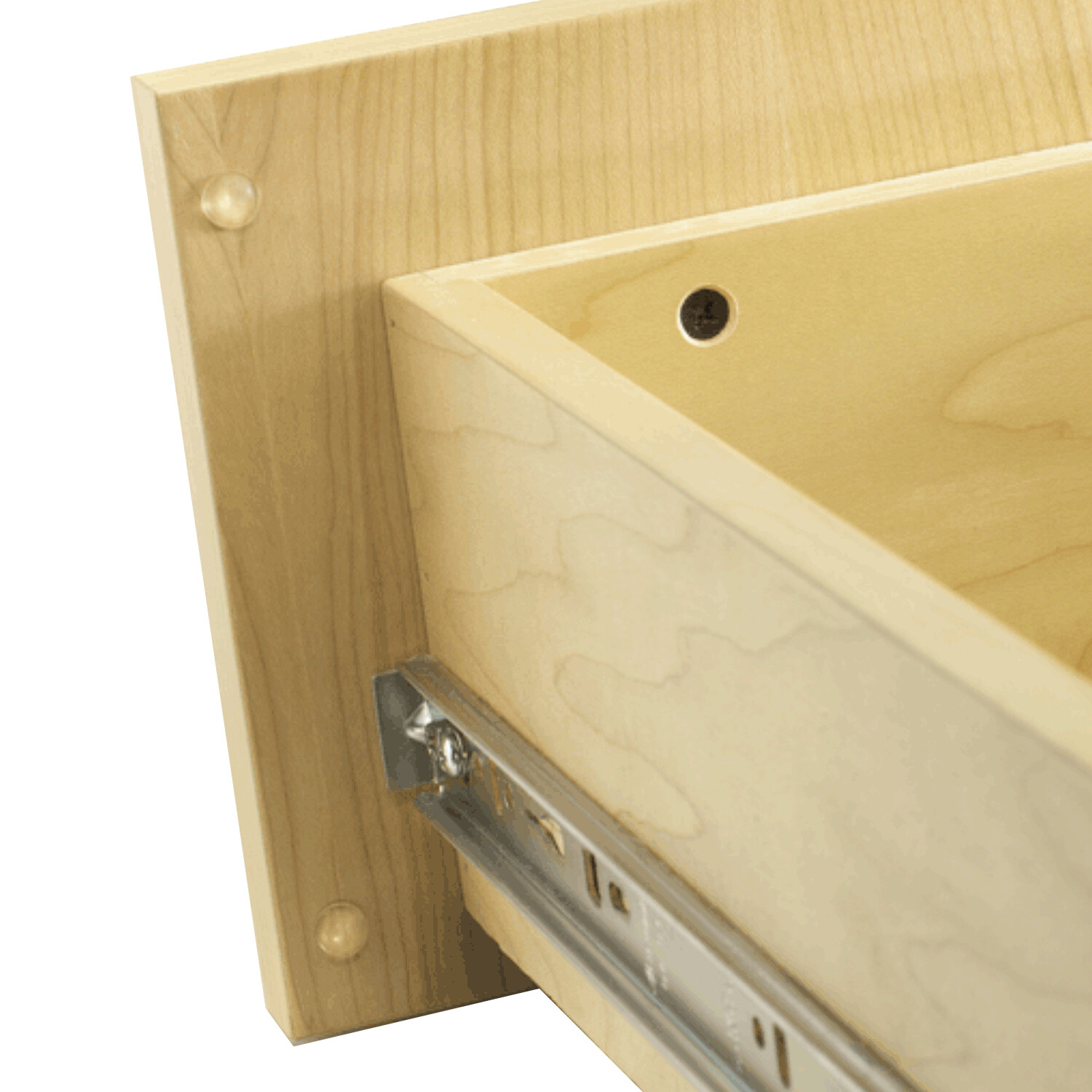 72 Pack Round Small Clear Cabinet & Furniture Bumpers 9.5mm Diameter Made In US