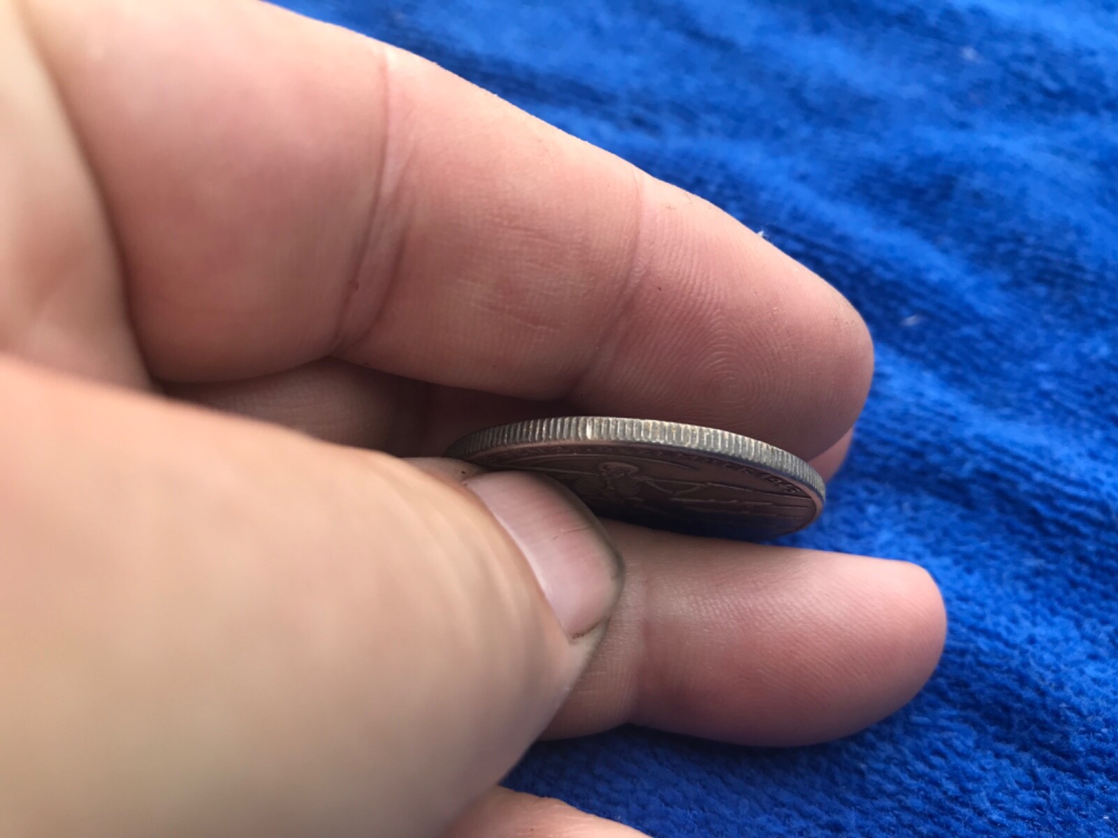 1943 U.S. & U.K BOMBING DEATHS OF AACHEN GERMANY WWII COMMEMORATIVE COIN