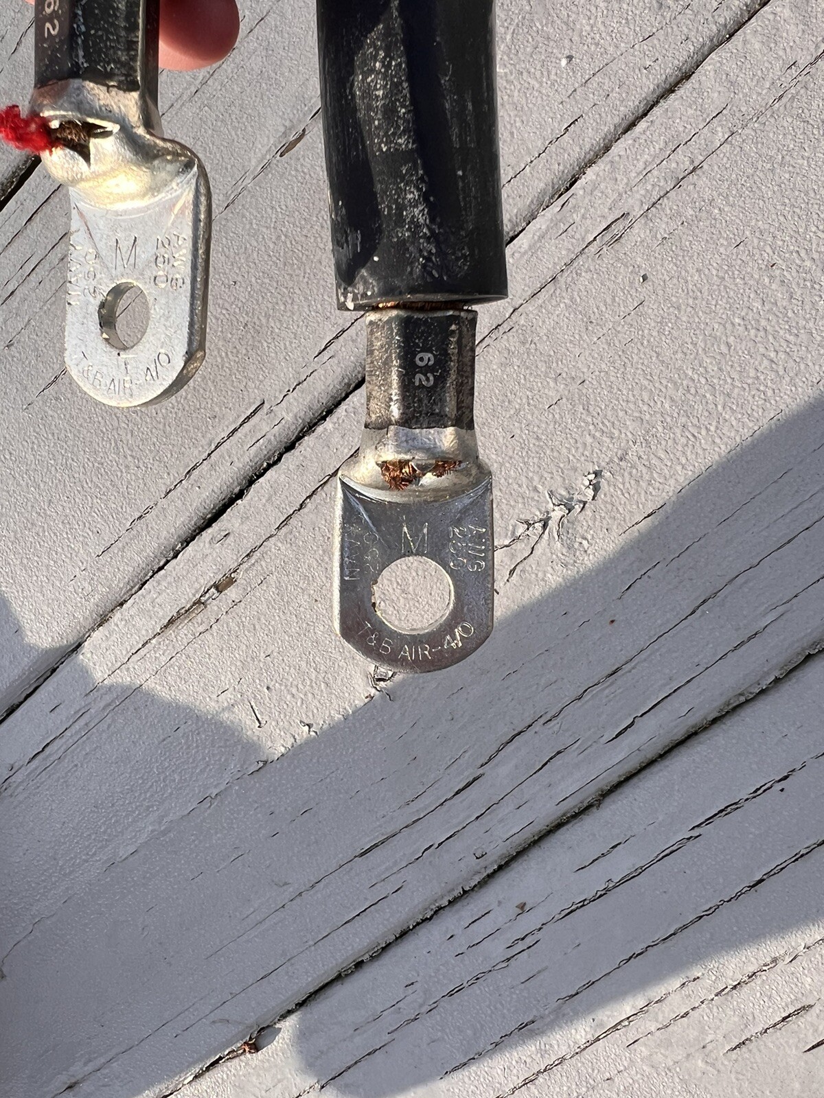 ANDERSON 28V DC Ground Power Unit Output Cable Assembly (20 ft. length) Military