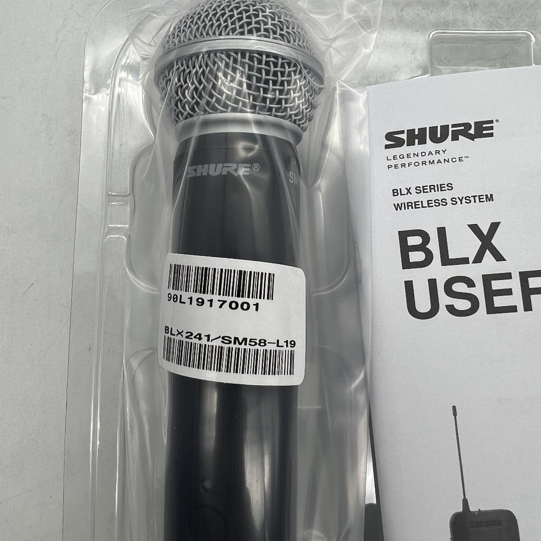 New BLX288/SM58 Dual-Channel Wireless Handheld Microphone System