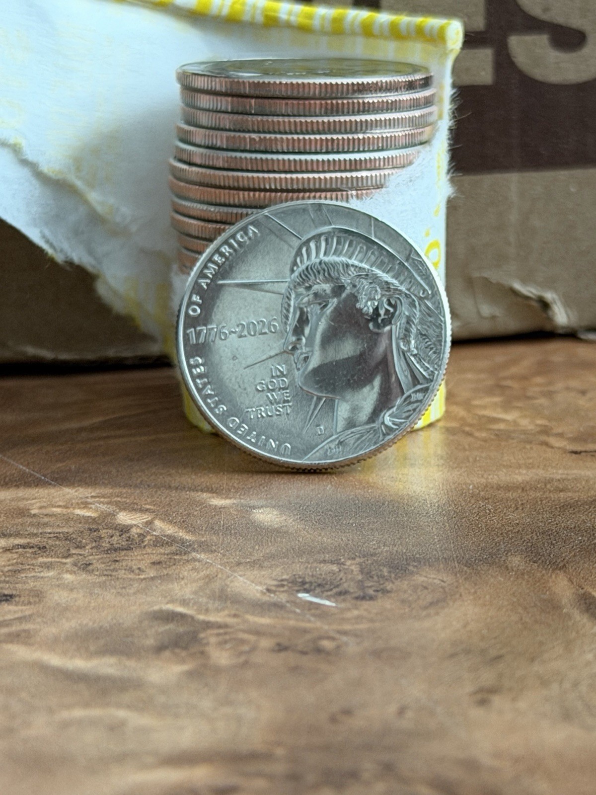 1776-2026 D Liberty Semiquincentennial Half Dollar,  UNCIRCULATED, ON HAND