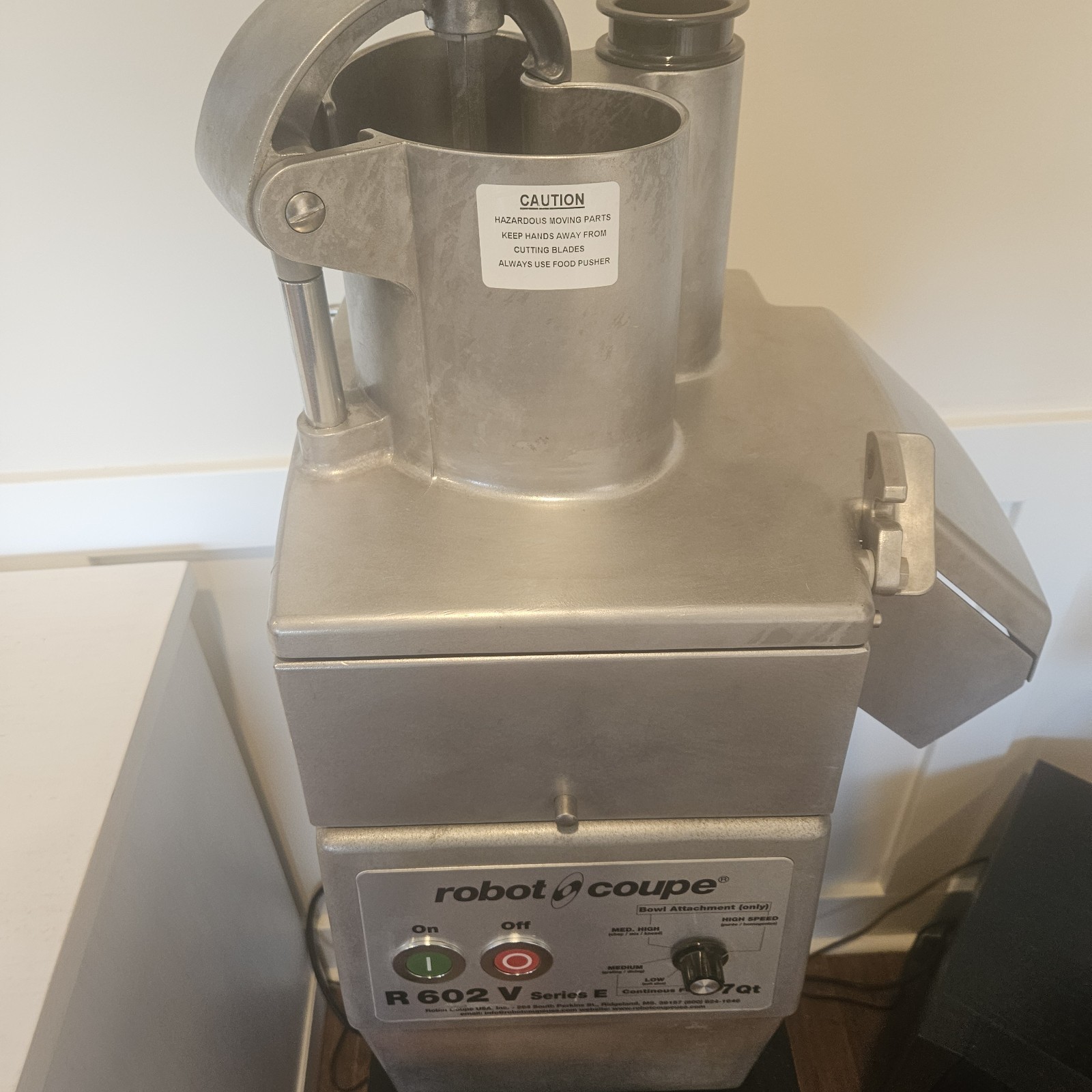 ROBOT COUPE R602V   W/ NEW BOWL NT ROBOT COUPE CL5 R702 HOBART FP250 FP350 FP450