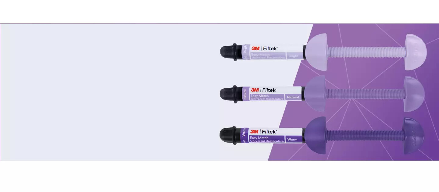 3M Filtek Easy Match Universal Restorative 4gm Syringe All Shades USA