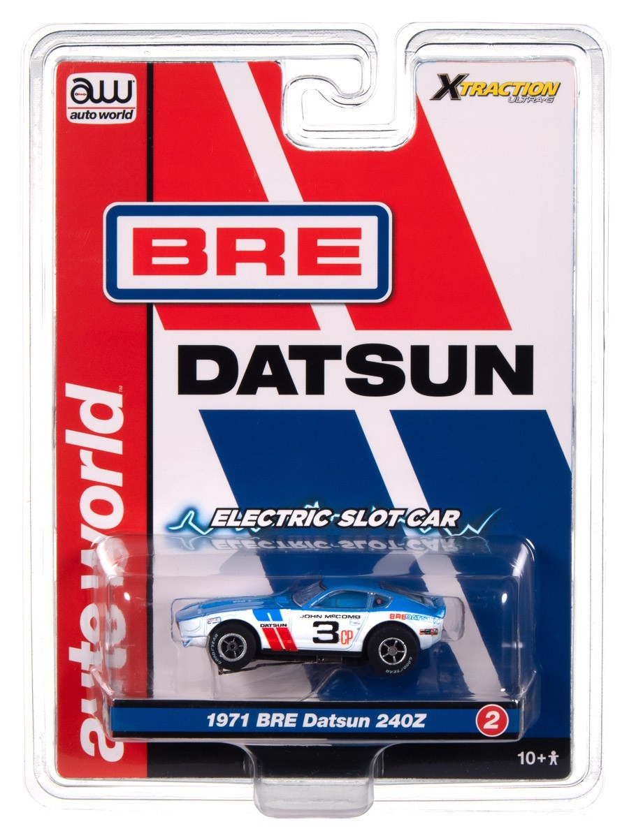 Auto World Xtraction 3 Car Release Called BRE Datsun 620 Pickup, 510 & 240Z