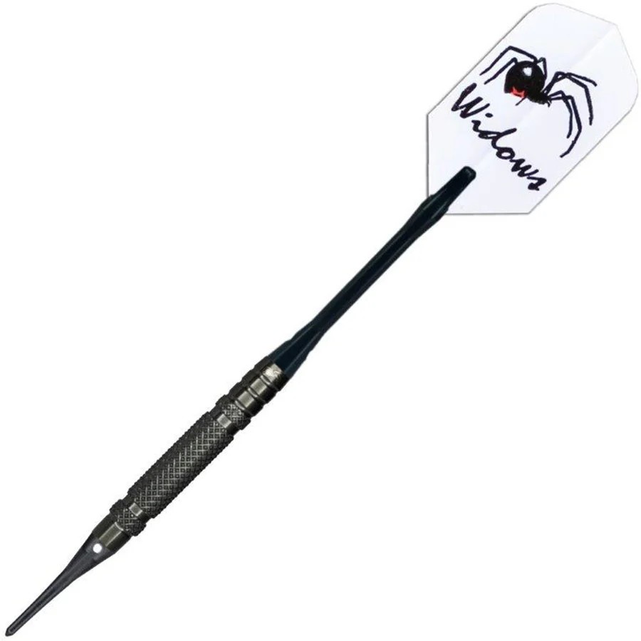 Laserdart Black Widow Soft Tip Dart Knurled