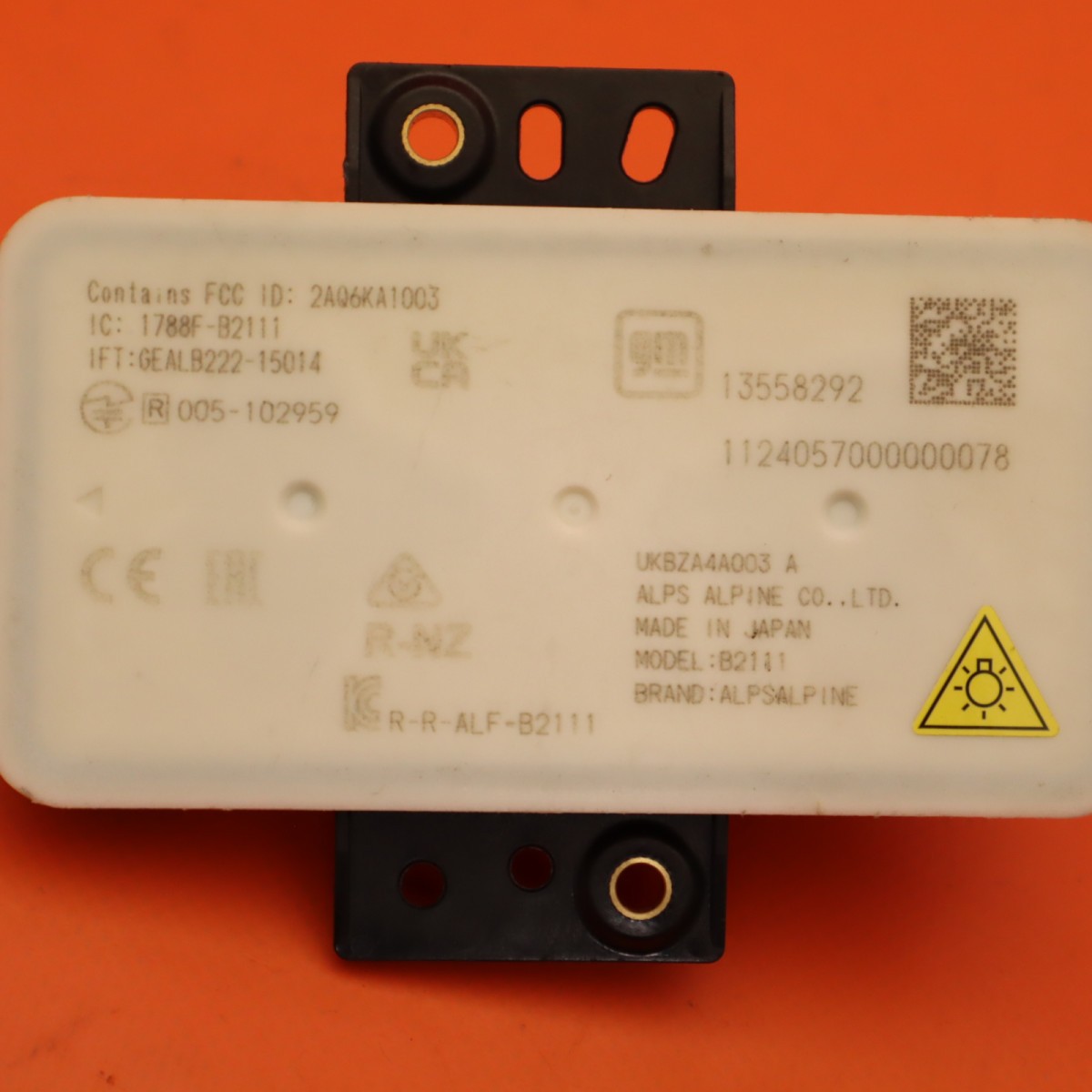 HONDA PROLOGUE LIFT GATE MOTION SENSOR MODULE REAR 2024 2025 13558292 OEM