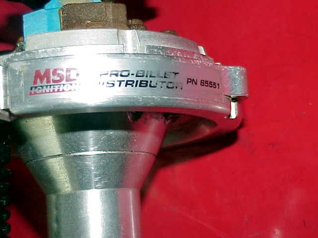 MSD 85551 Pro Billet SB & BB Chevy V8 Distributor with Mechanical Advance