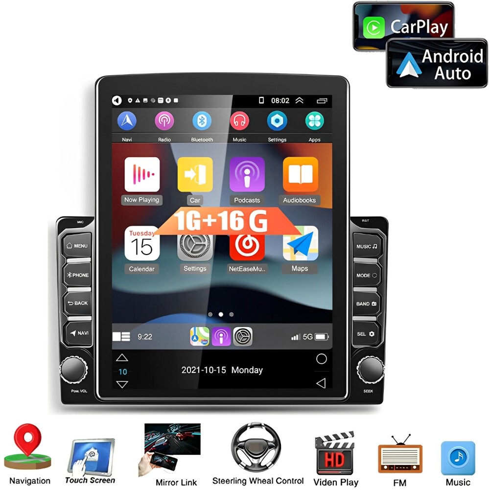 For Toyota Sequoia 2001-2007 Android 15 Carplay Car Stereo Radio GPS+CAM