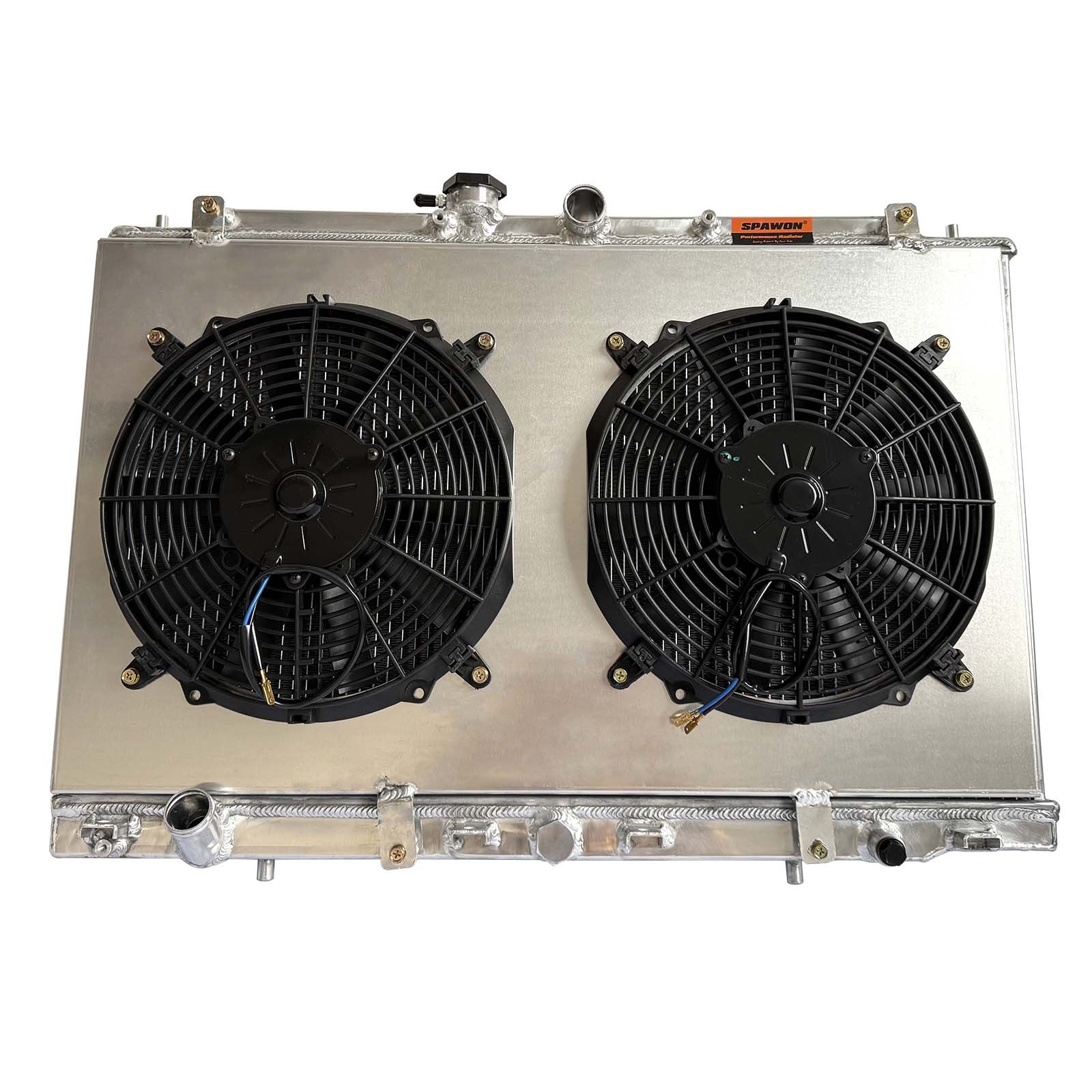 MT For Acura CL TL Premium Type-S V6 3.2L 01-03 Aluminum Radiator+Fan Shroud