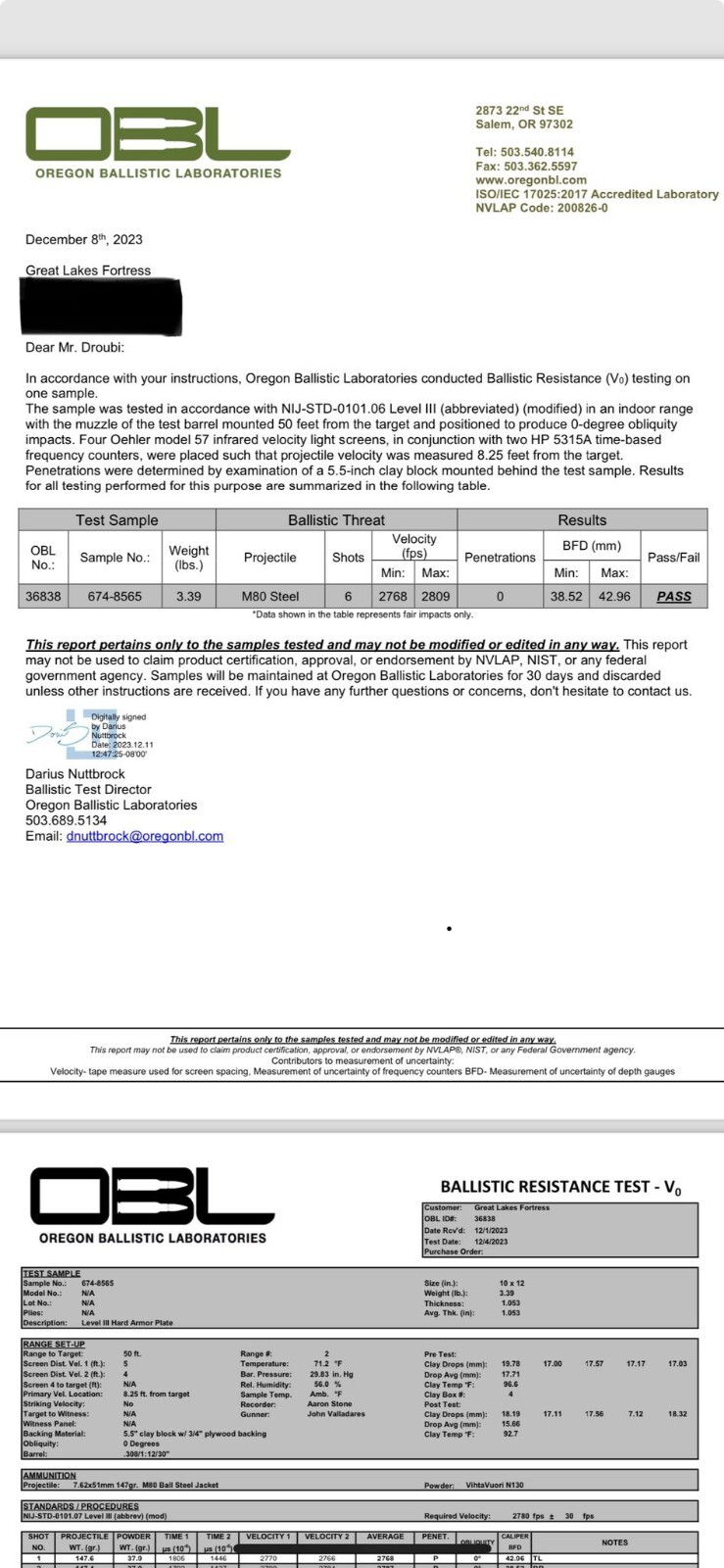 Level 3 EXTREME PE Bullet Proof Armor Plates Lighter Than Ceramic 3lb Pair10x12