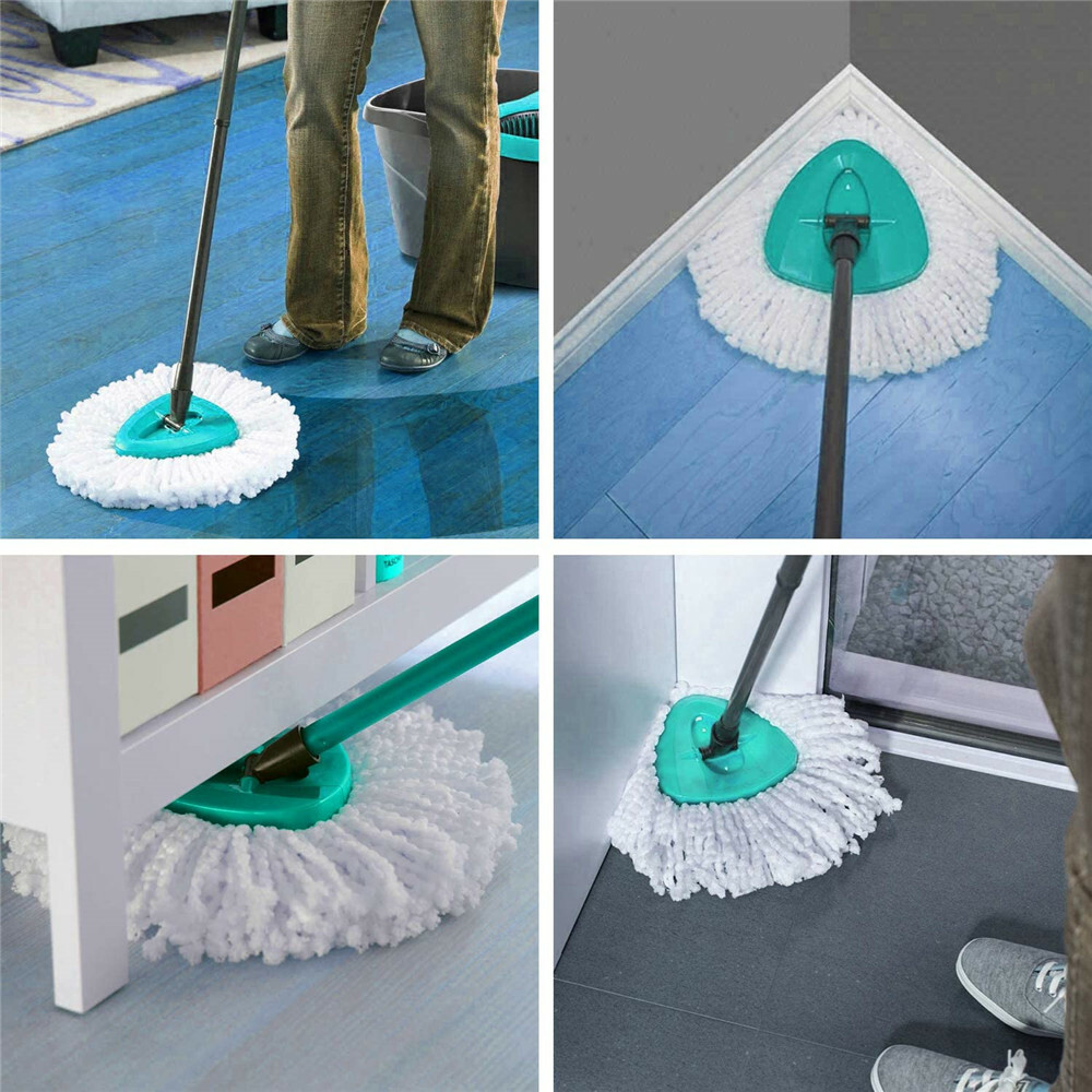 15x Replacement Microfiber Mop HEAD For O-Cedar Spin Mop Easy Clean Wring Refill