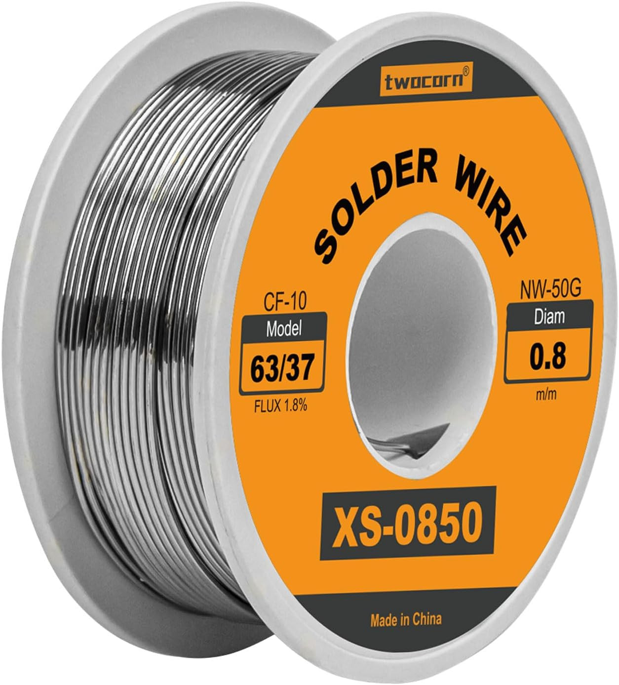 63/37 Solder Wire High Purity No-Wash Tin-Lead Rosin Cored Wire with 1.8% Flux