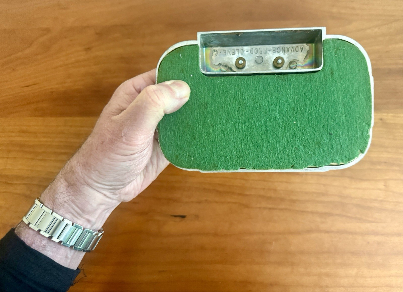 1920’s Art Deco Fireman Pen Holder Tray Trinket Dish Calling Card Cigar Ashtray