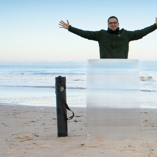 Invisibility Shield Magic Stealth Performance Props Lens Board