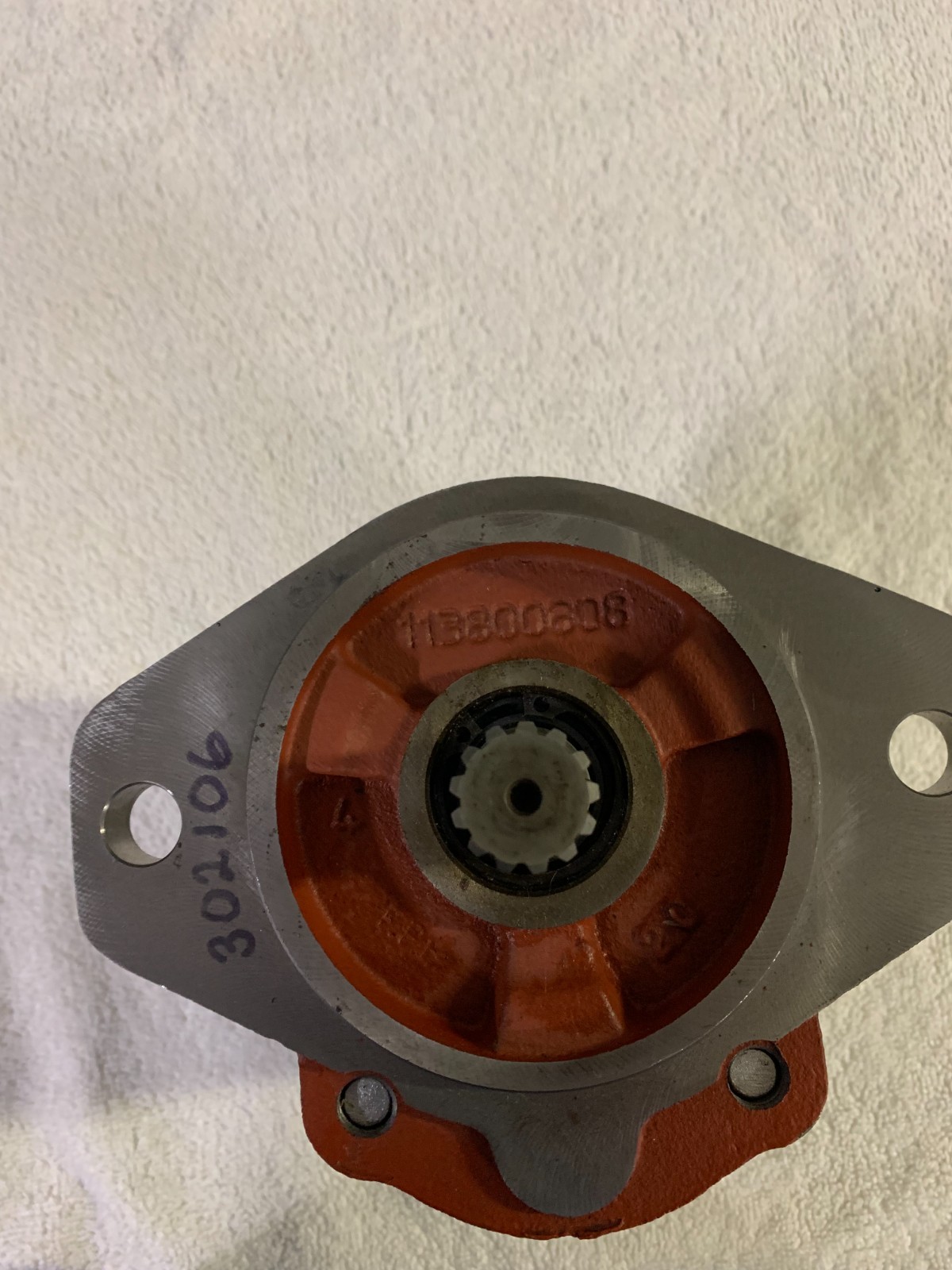 SALAMI HYDRAULIC GEAR PUMP 1.97 CU.IN/REV 13 TOOTHED SPLINED MOD#2.5PB32D-R55S3