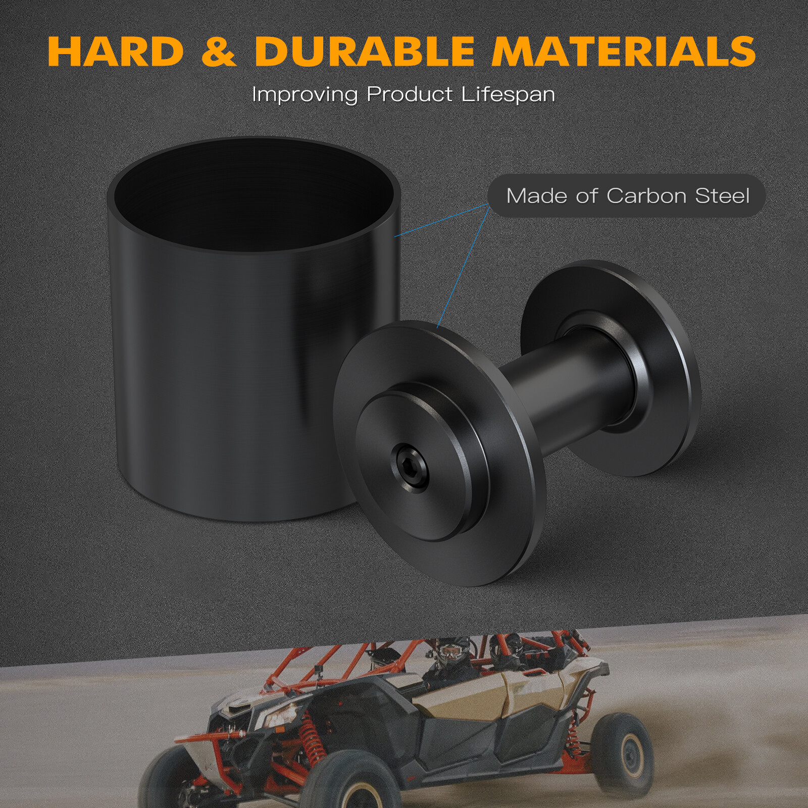 For Can-Am Maverick X3 Wheel Bearing Install Removal Press Tool Kit 2017-2021