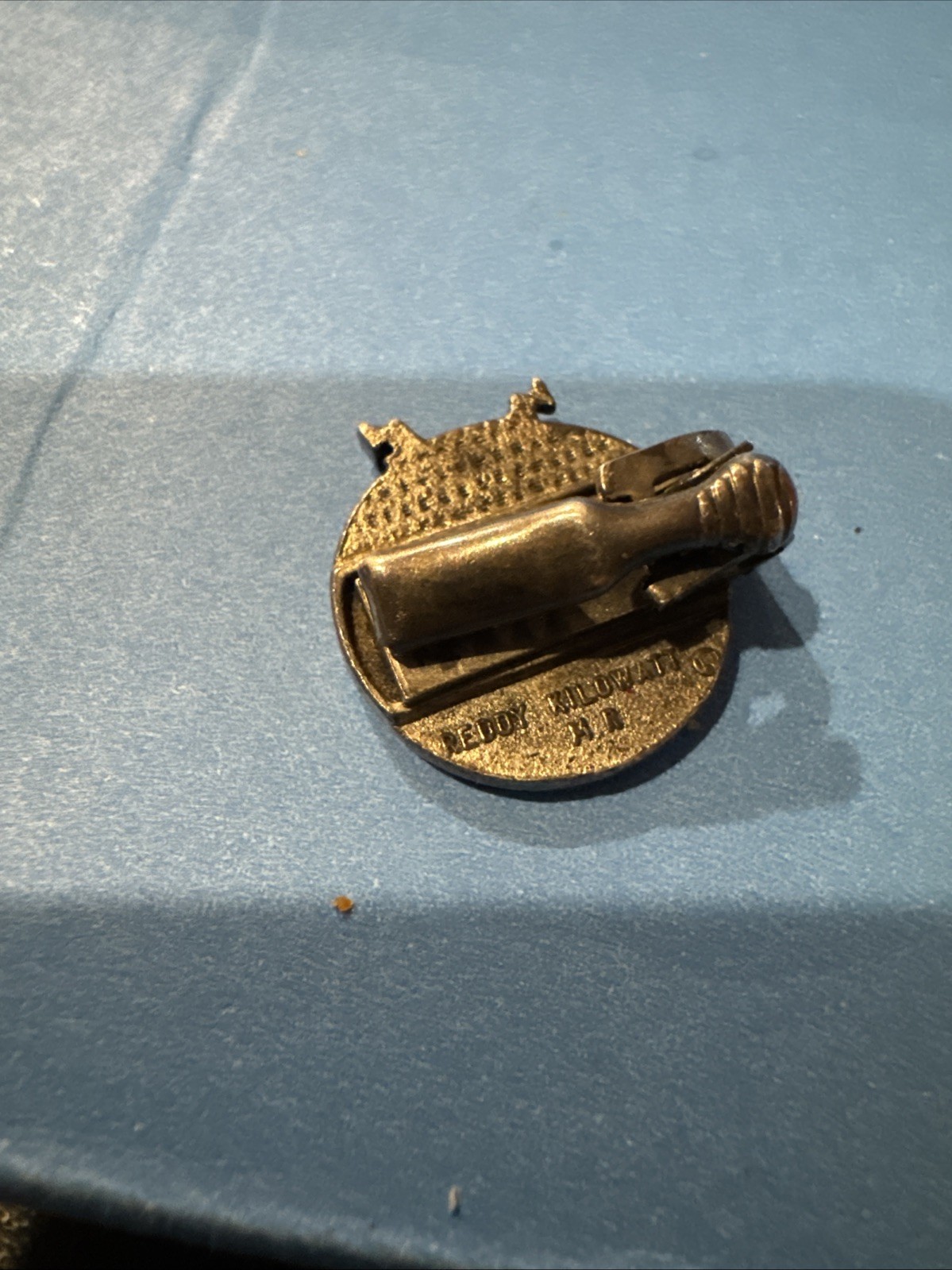 Vintage Reddy Kilowatt Silver Tie Tack Pin