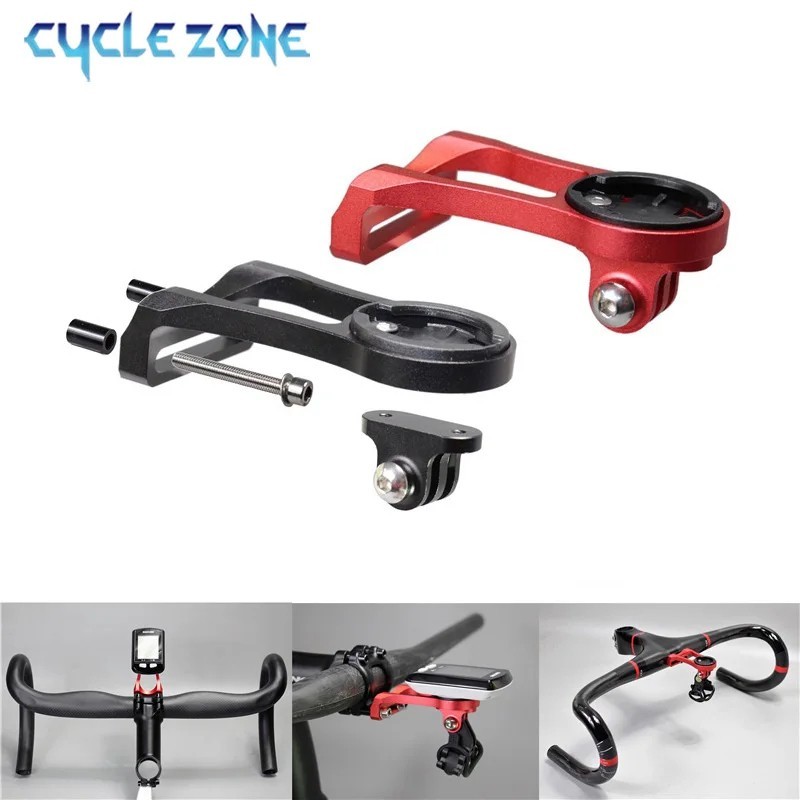 Bike Stem Extension Computer Mount For Garmin Edge For GoPro GPS Holder Bracket