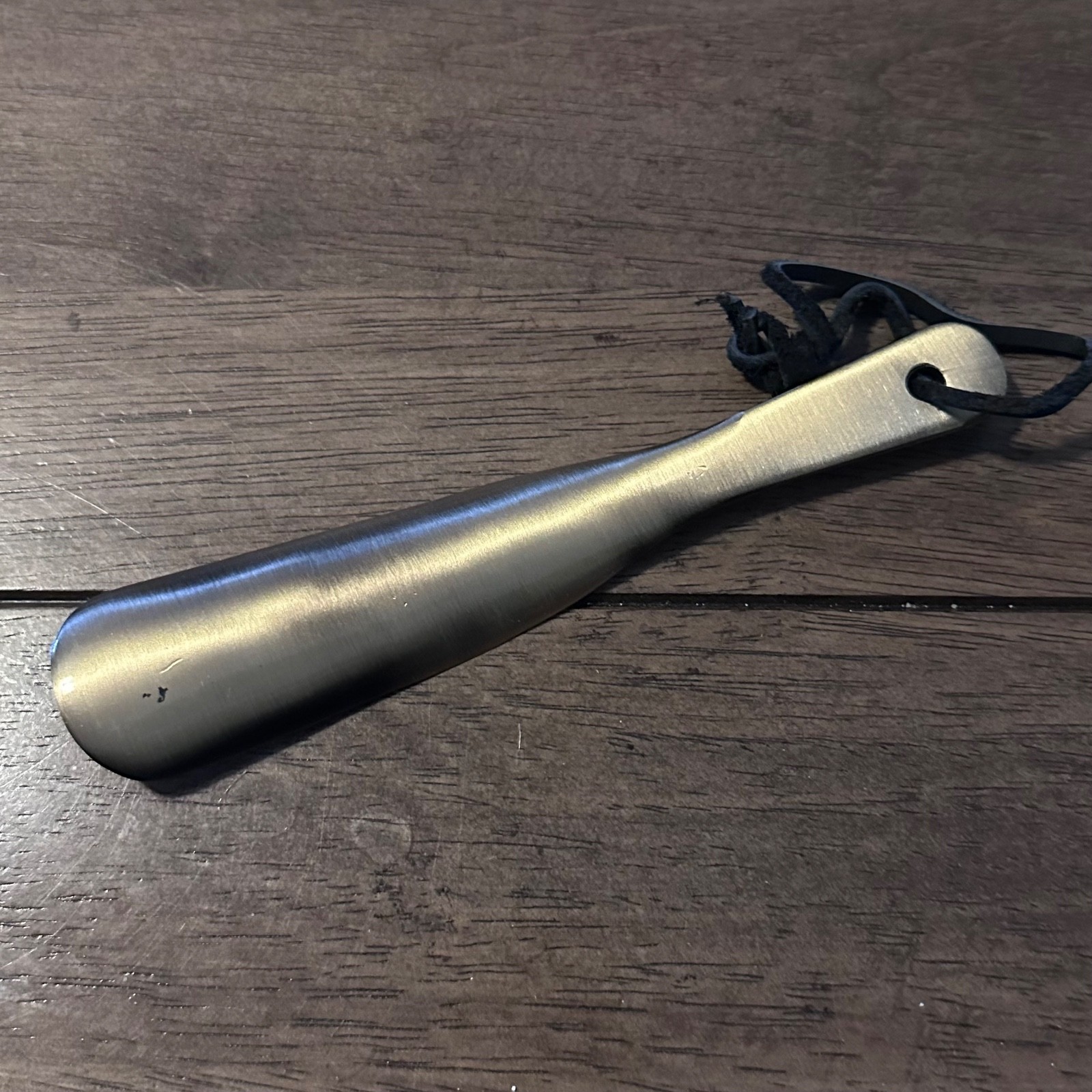 NIB Anthony Veer Gold Tone Brass Metal Shoe Horn 6.5"