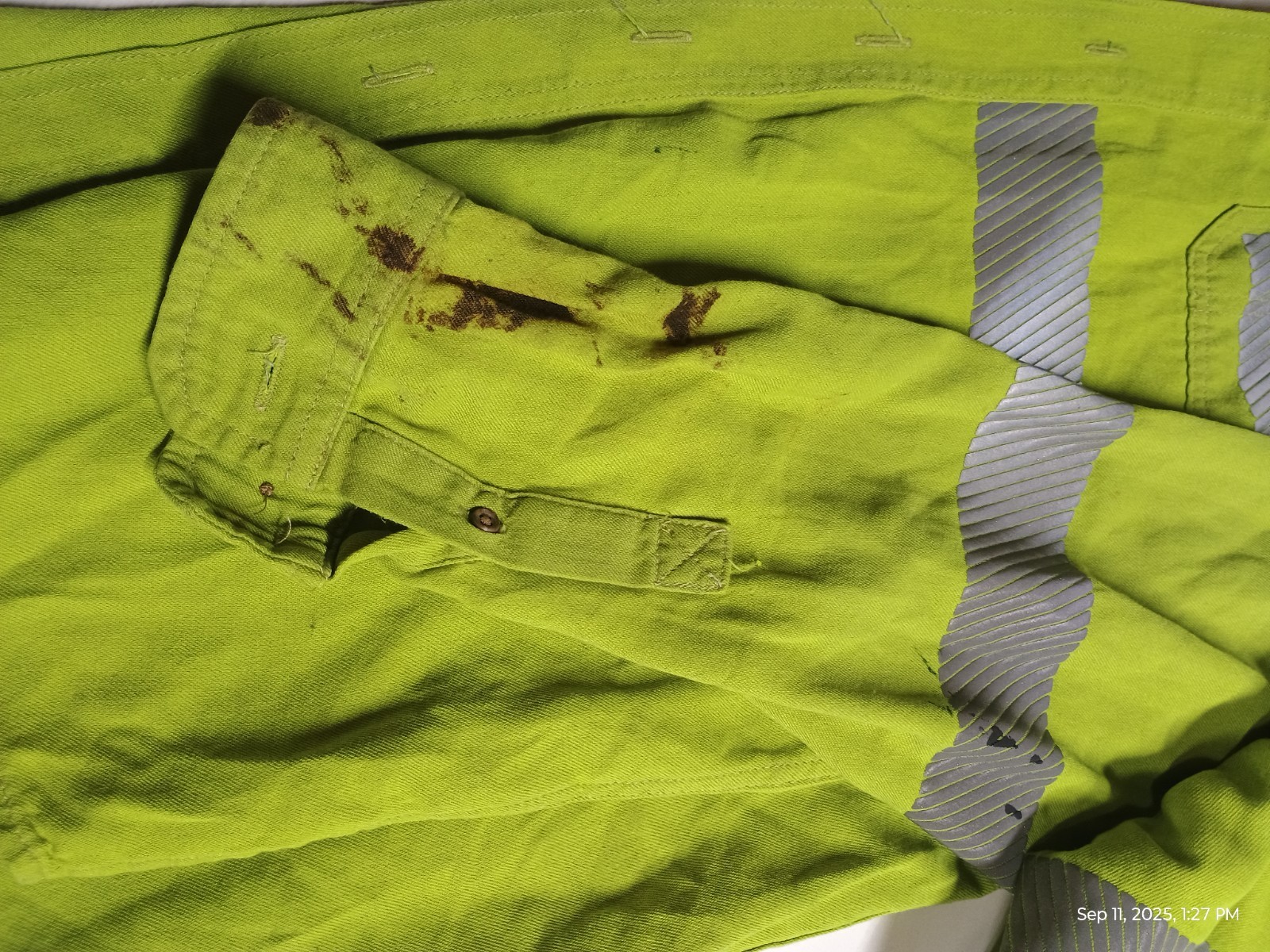 Bulwark Carhartt Used FR Hi Vis Reflective Work Shirts