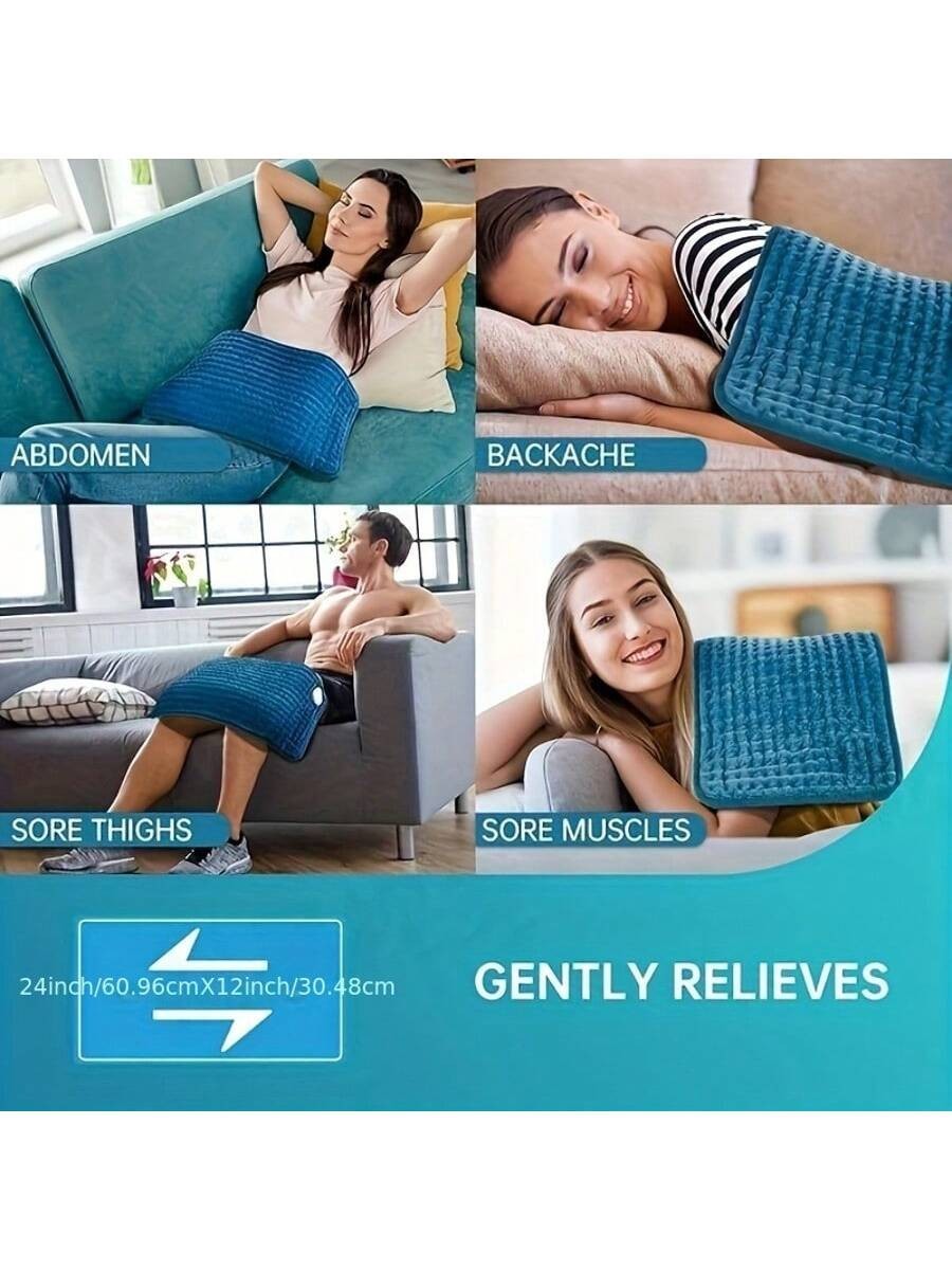 Heating Pad - Electric Heating Pads for Back,Neck, 9 Heat Settings & Moist Heat