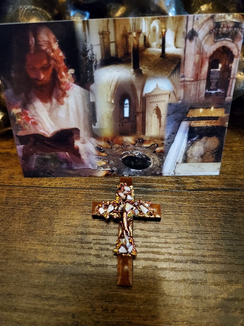 Life of Jesus Cross Nativity, Church of Ascension, Cenacle, Tomb of Jesus