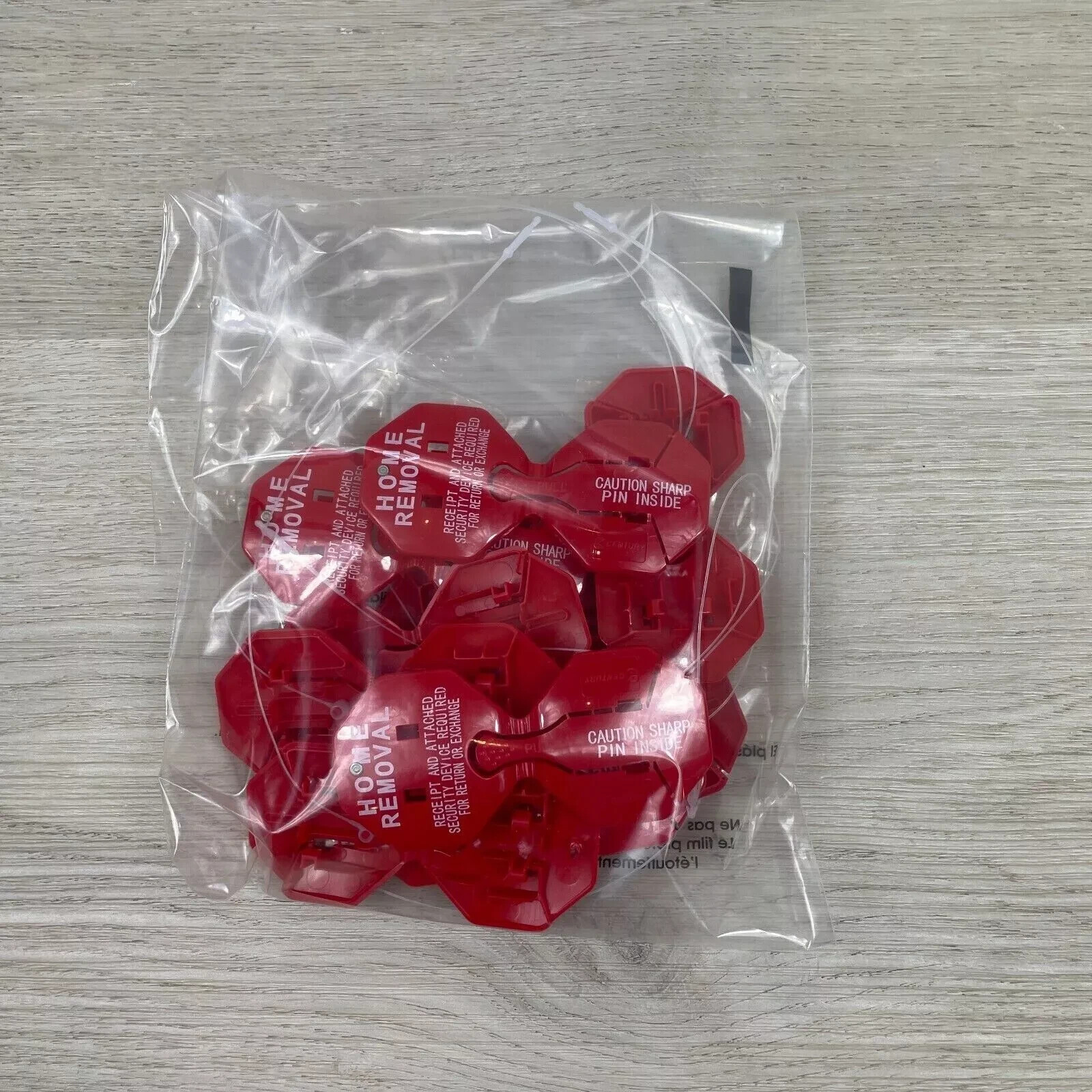 T-WARDROBE Security Clothing Tag 20 Tags Wardrobing Tag Retail Supplies