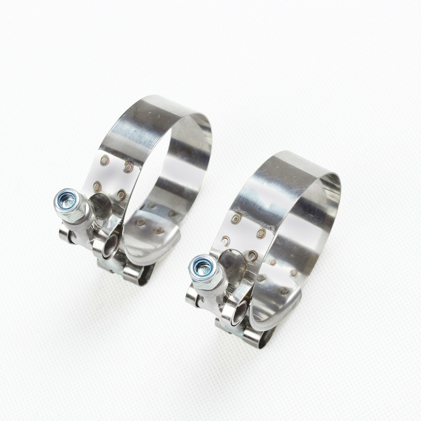 Silicone Hose T-Bolt Clamp 301 Stainless Steel Clamps Choose Your Size 51 63 76