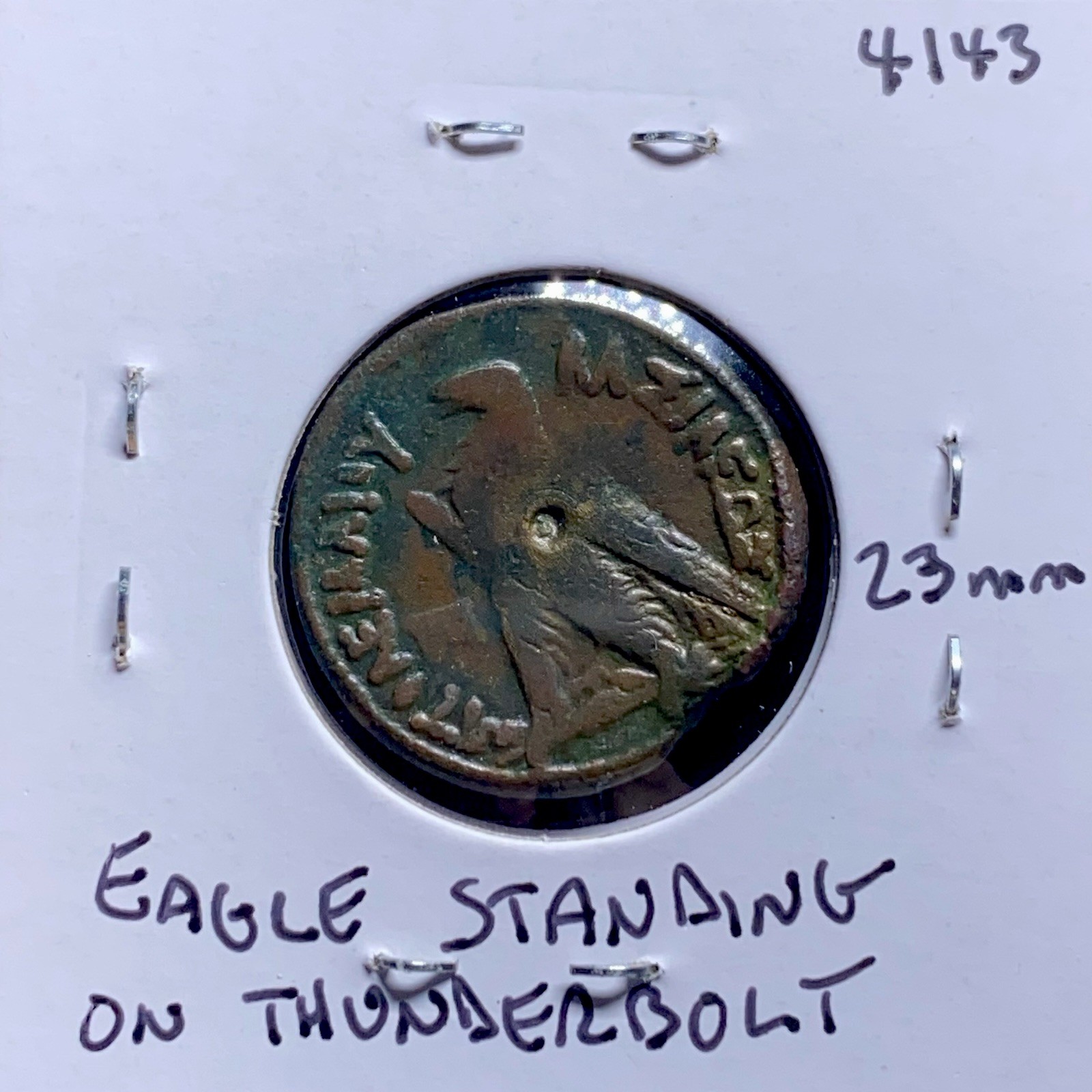 Alexandria Egypt under Greek Rule Coin King Ptolemy II Rare Genuine Zeus Eagle