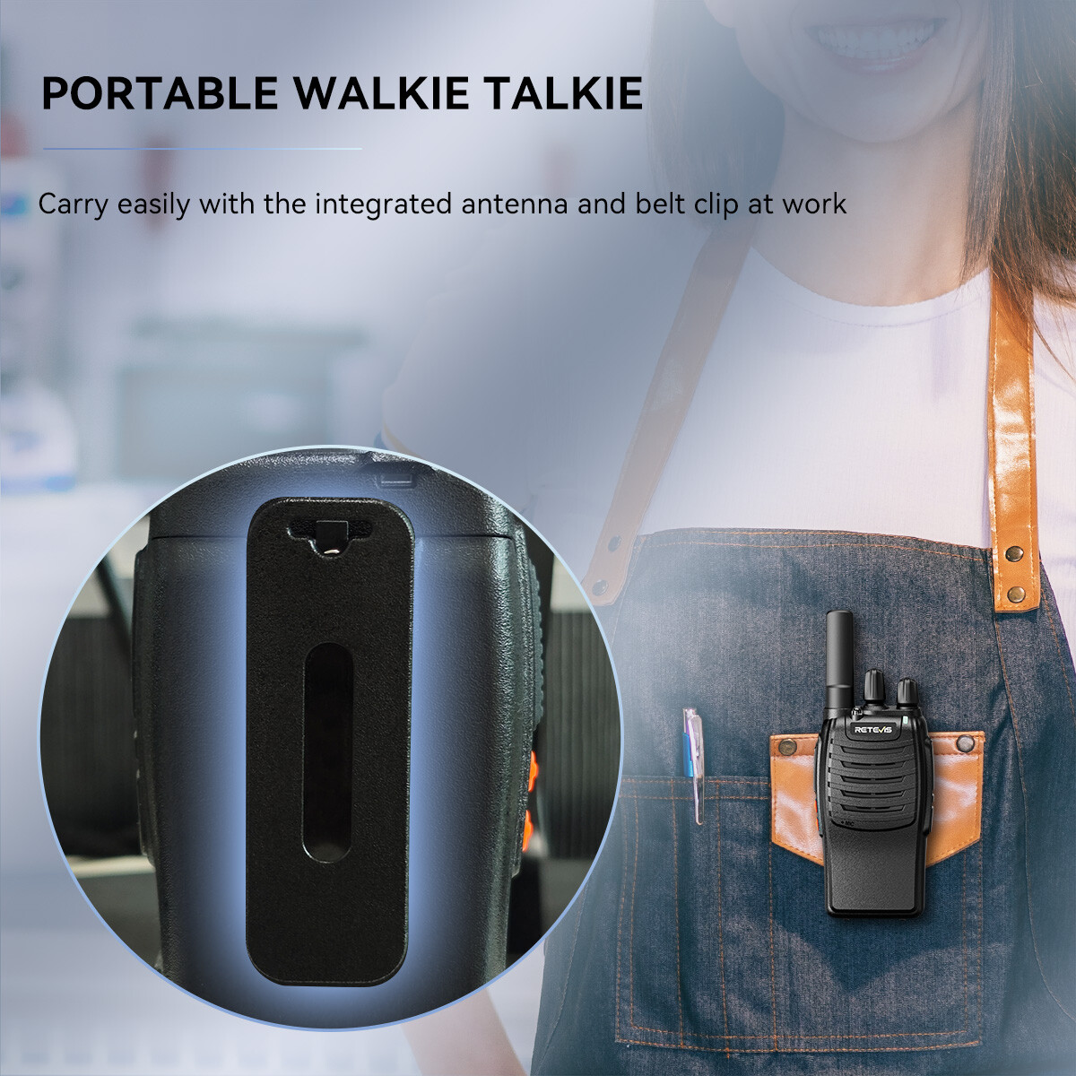 10*Retevis H777 UHF FRS Walkie Talkies Long Range 2W 16CH VOX TOT Two Way Radio