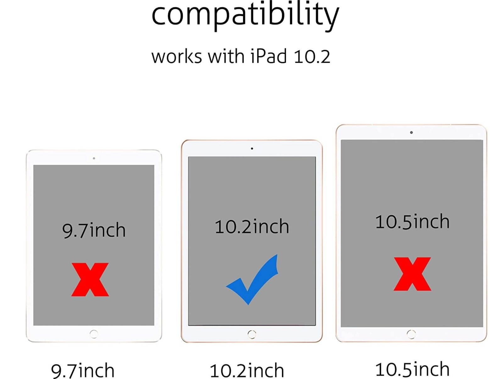 (2-Pack) HD Clear Tempered Glass Screen Protector For iPad 10.2 7th 8th 9th Gen