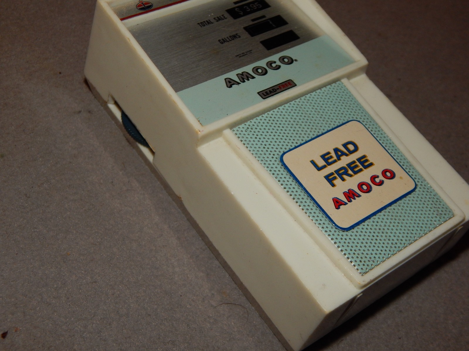 Vintage Standard Amoco Gas Pump AM Transistor Radio Parts Estate Find