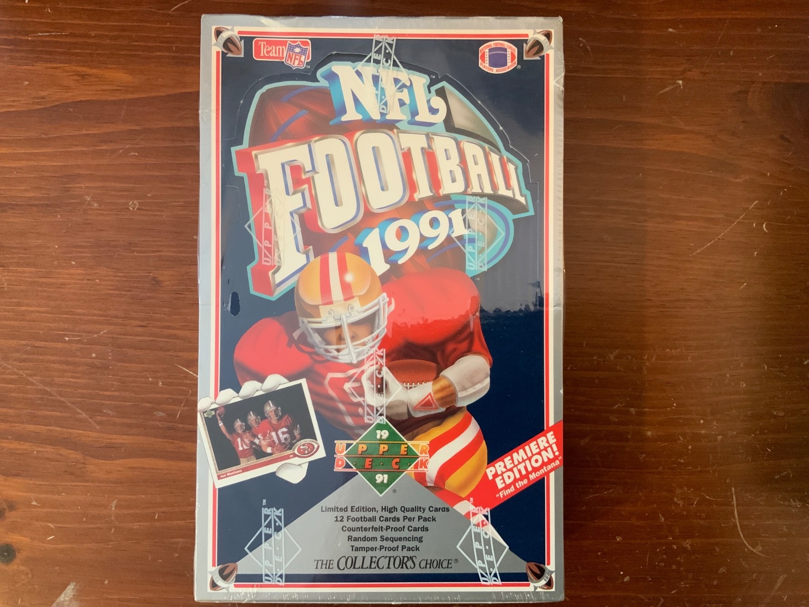 1991 Upper Deck Football Premiere Edition Box Factory Sealed Find Montana rookie