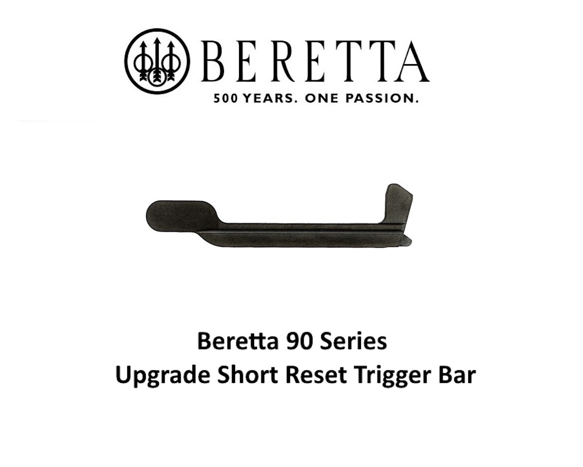 NEW GENUINE Beretta 92 M9A1 M9A3 Upgrade Short Reset Trigger Bar - ArmorLube DLC