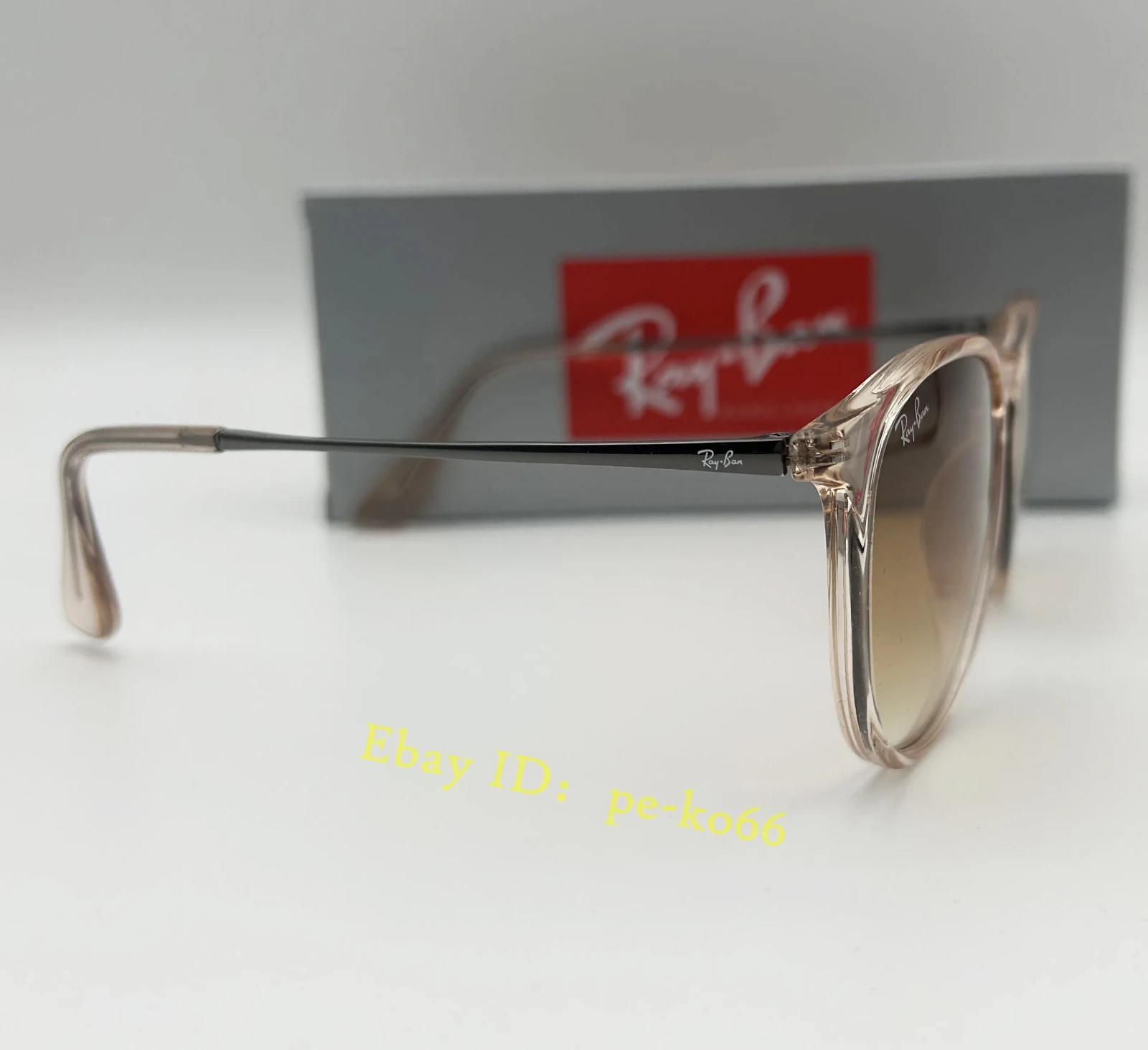 *Brand New* Ray-Ban Erika RB4171 Sunglasses Brown Frame Gradient Lens UV400Unise