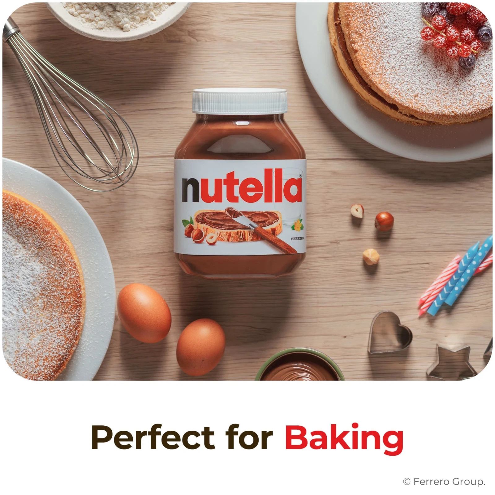 Nutella Hazelnut Spread with Cocoa for Breakfast, 33.5 oz Jar , Free Shipping