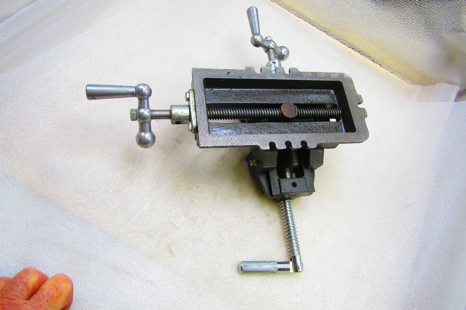 Machinist drill press vise